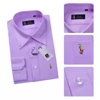 sweat ralph lauren polo chemises pony purple,ralph lauren chemise coton mann